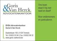 ADVOCATEN GORIS & VAN HERCK